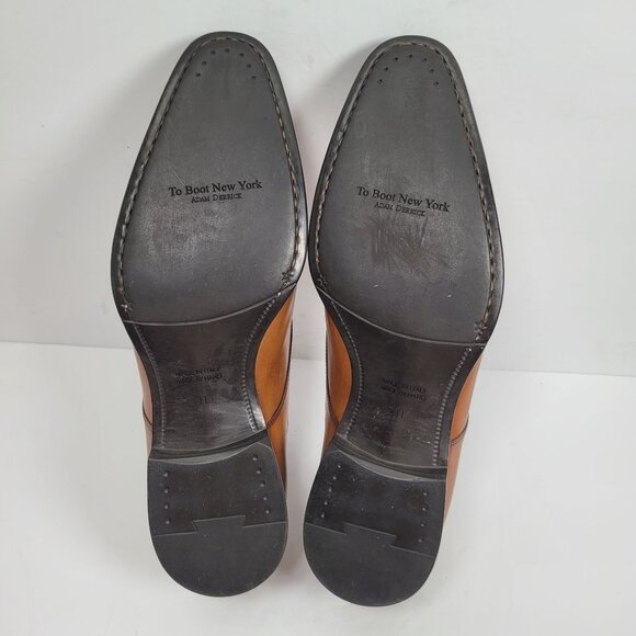 To Boot New York Adam Derrick Men's Brown Leather Oxford Shoes US Size 11 - Picture 7 of 8